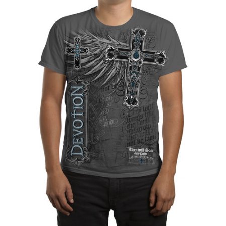 Devotion Cross Men's Graphic Tee