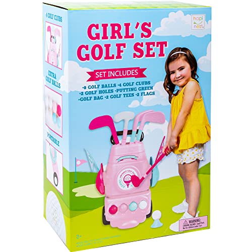 Hapinest Toddler Girl Toy Set - Golf Clubs thumbnail