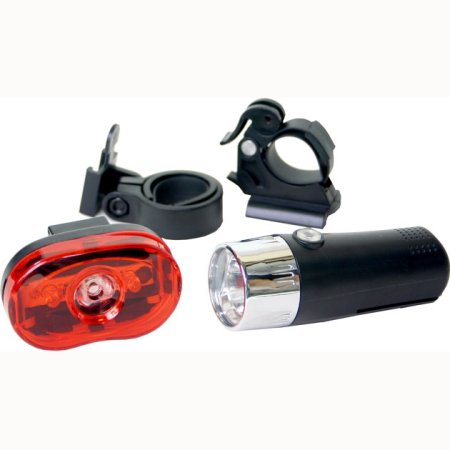 Bicycle Lights 0.5 W Battery Operated Head Tail Bike Replace Parts