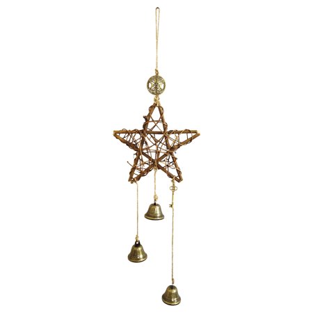 Buodes Pumpkin Decorations Blessing Bells Evil Spirit Wind Chimes Witch Bell Door Charm Witchcraft Decor