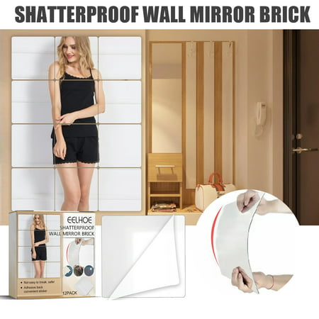 Detachable Acrylic Mirror Setting Wall Stickers for Modern Home Decor Living Room Bedroom  Cxttx 1542A#7287 2022 Home Decorations Detachable Acrylic M