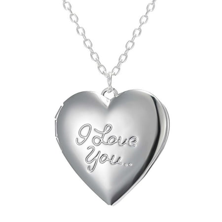 T#7751，Openable Photo Frame Carved Photo Fashion Necklace Temperament Necklace Women，I#7751 UK4