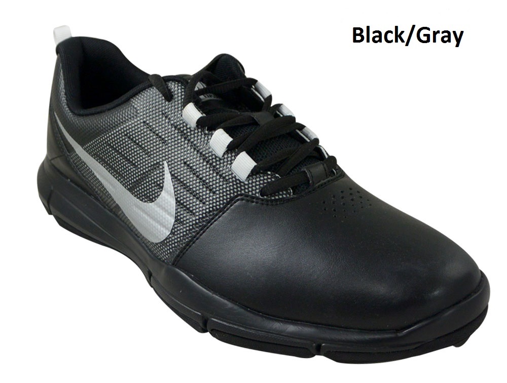 Nike- Explorer Sl Golf Shoes 10 - Medium - White/obsidian/red