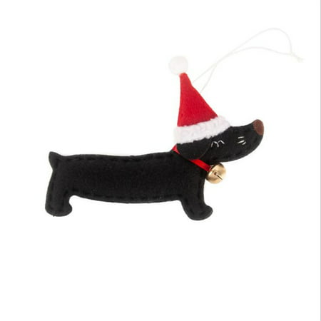 Christmas Tree Dachshund Shape Hanging Decoration Ornament Window Pendant 1pc USLJ9-9905 2022 Clearance FALL DECORATIONS for HOME Christmas Tree Dachs