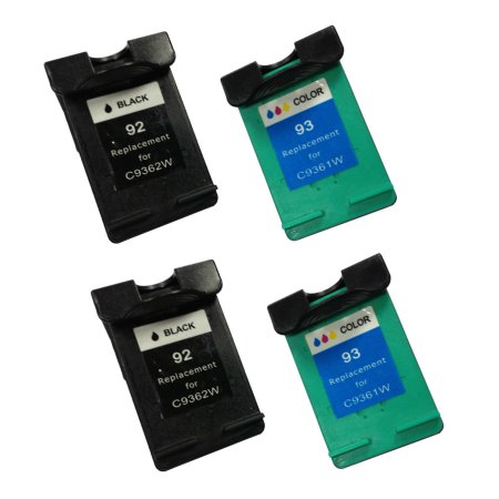 Superb Choice Remanufactured Ink Cartridge for Hp Psc 1507 1510 1510v 1510xi(pack of 2 Black+tri-color)