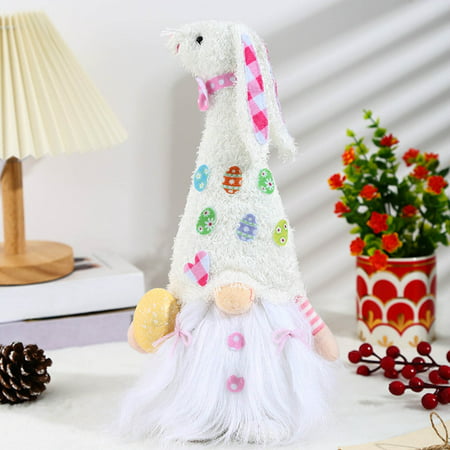 Miximx Easter Faceless Dwarf Decoration Ornaments Rabbit Plush Doll Rudolph Doll - Gifts Ltz MiximxEaster Faceless Dwarf a-a#29363
