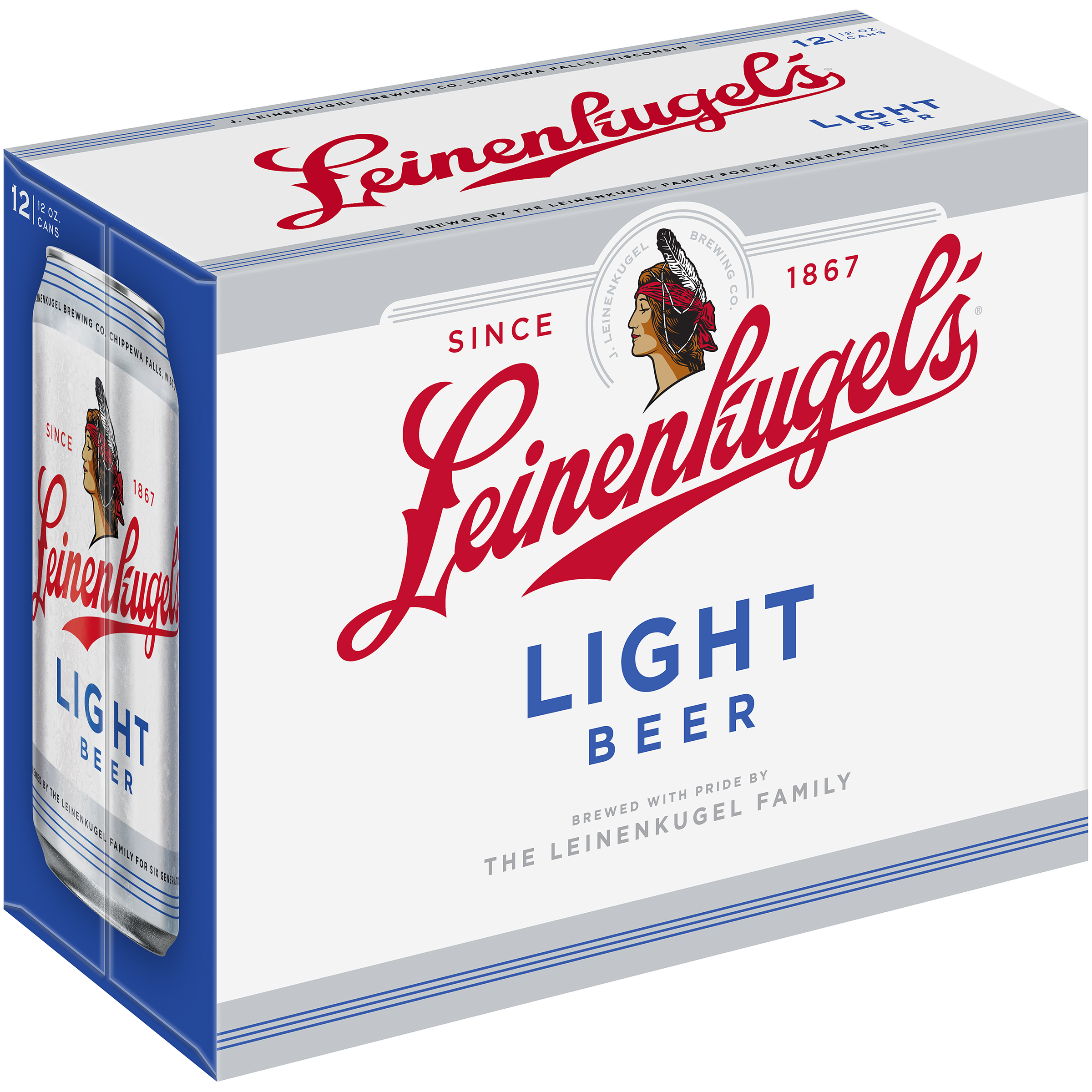 Leinenkugel's Light Lager Beer, 12 Pack, 12 Fl. Oz. Cans, 4.2% ABV