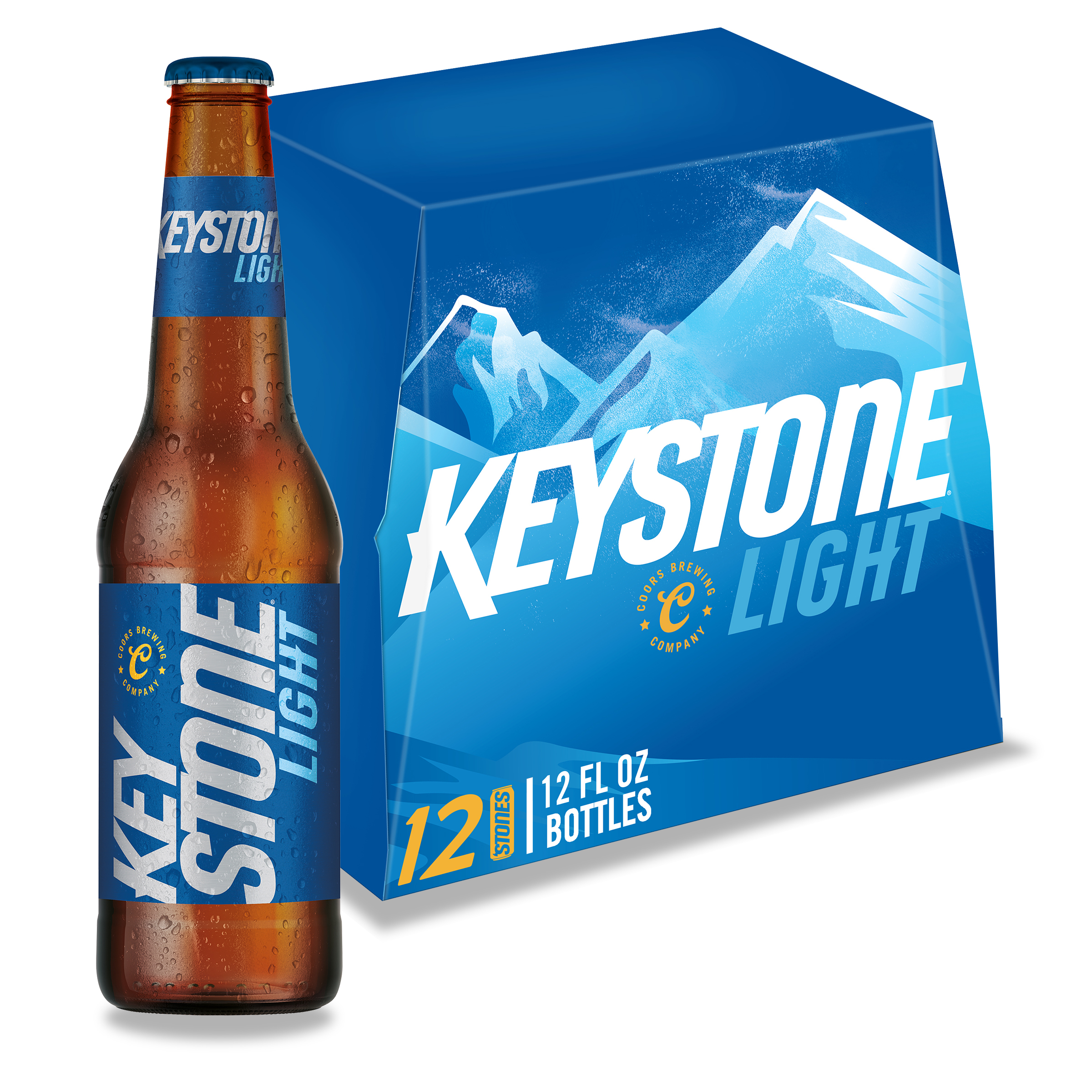 Keystone Light Lager Beer, 12 Pack, 12 Fl. Oz. Cans, 4.1% ABV