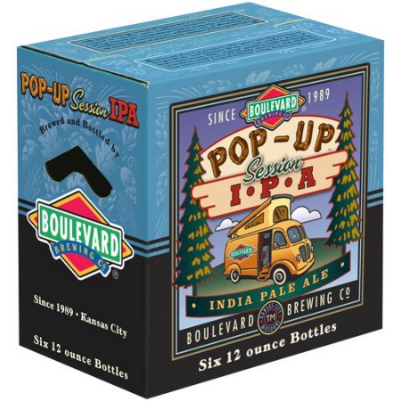 Boulevard Pop-up Session Ipa Beer, 12 Fl Oz, 6 Pack