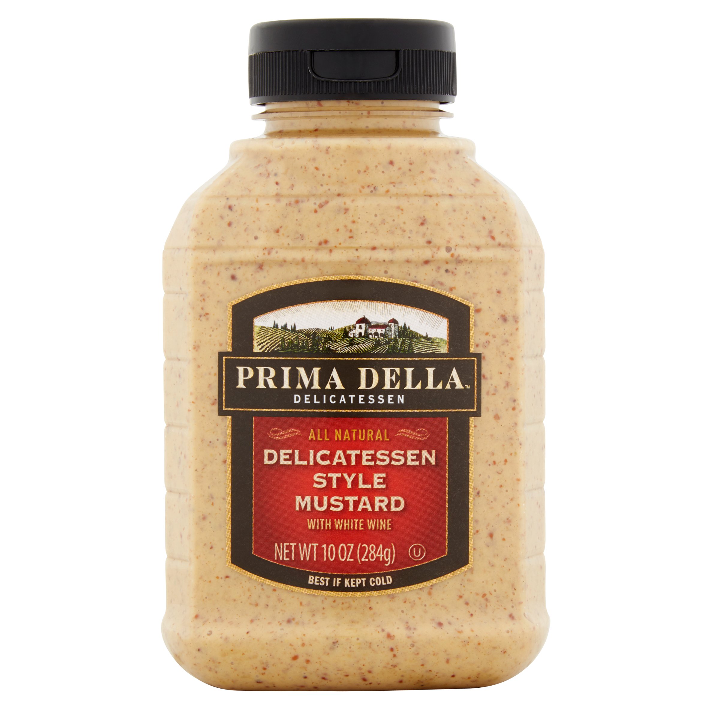 Prima Della Delicatessen Style Mustard, 10 Oz Image