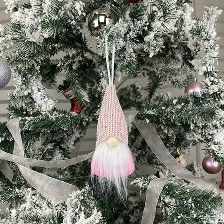 2022 Newest 2021 Christmas Faceless Gnome Santa Xmas Tree Hanging Ornament Doll Decoration LJ-C#6755 2021 Christmas Faceless