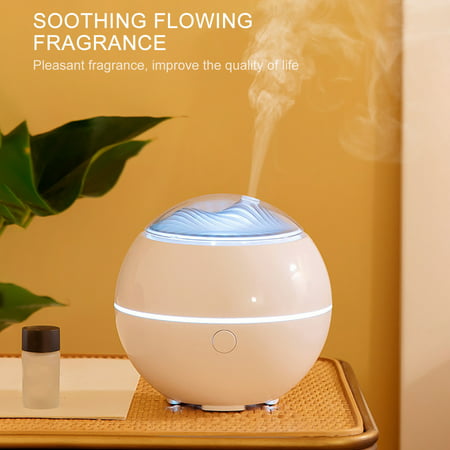 Usupdd New LED Mountain View Aroma Diffuser USB Desktop Office Diffuser Aerosol Dispenser Usupdd WBB220817-4804