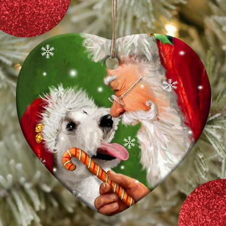 Usupdd Xmas Christmas Tree Ornaments Pendant DIY Snowman and Dog Pendant Usupdd WLL220812-2292