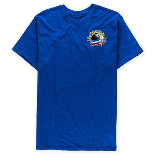 Vans Mens Loose in the Juice Graphic T-Shirt Blue L