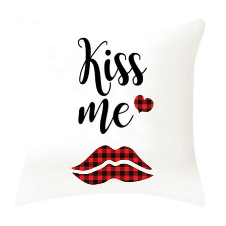 FengLS Valentine S Ornaments Faceless Doll Pillow Covers Santa Claus Pattern Pillowcase 09-Kitchen-12A#18220 Home Kitchen MYFValentine S Ornaments Fac