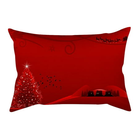 Usupdd 2202 New Cotton Pillow Case Linen Cushion Cover Merry Christmas Home Decoration WBB220816-5509