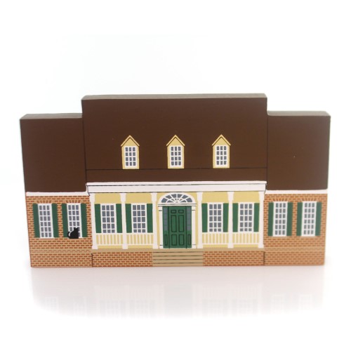 Cats Meow Village GLEN PINE Wood Falines House Wooster Ohio Promo 92