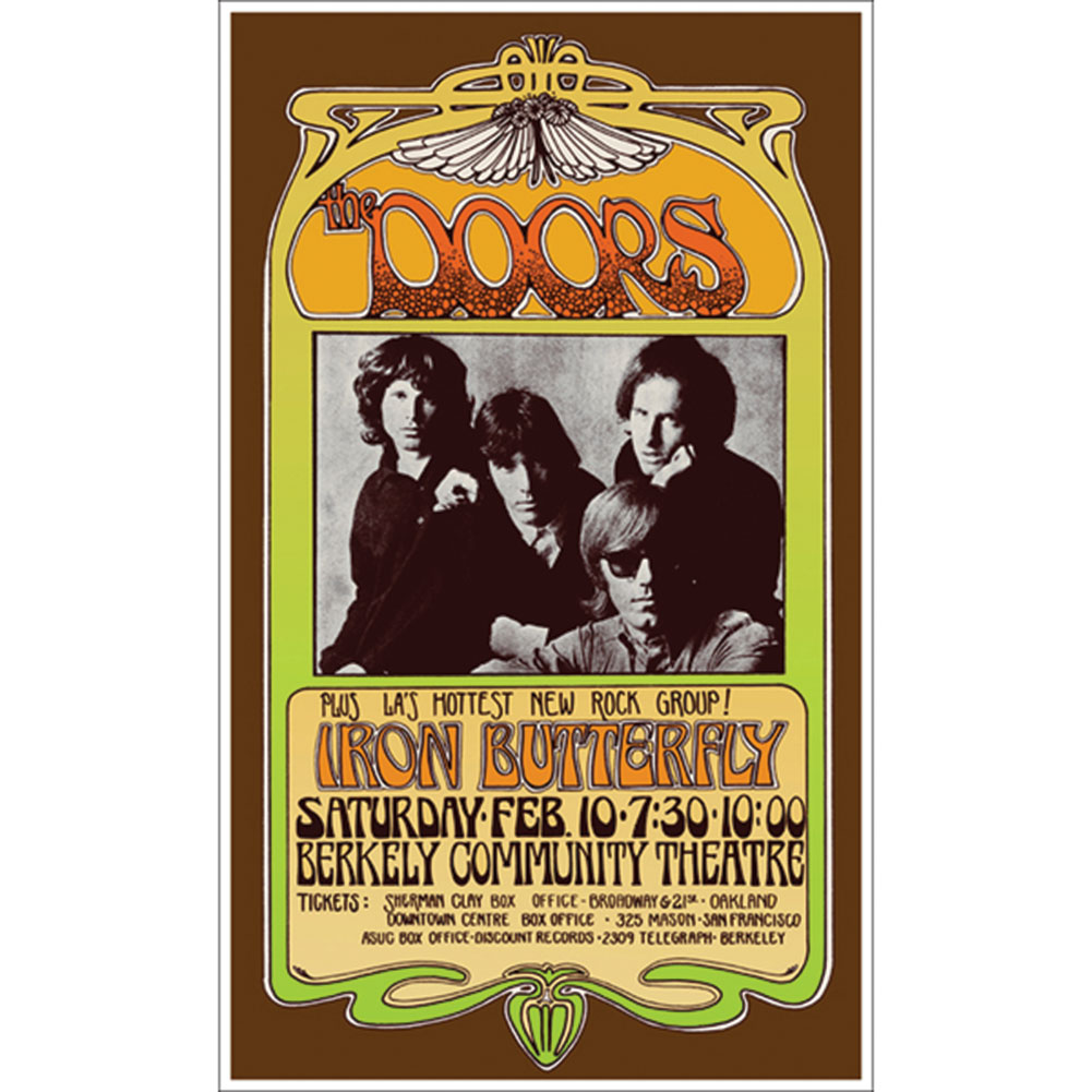Doors - Concert Promo Poster