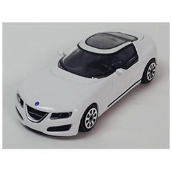 Bburago 1830188 1/43 Scale Saab Aero X - White - (case Pack of 48) - Promo Item Your Logo Here
