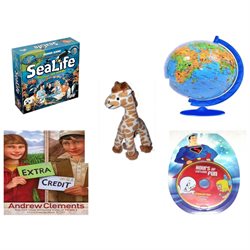 Children's Fun & Educational Gift Bundle - Ages 6-12 Years [5 Piece] No. Dbund-6-12-1455