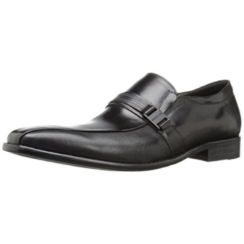 Kenneth Cole New York Mens Charming Leather Slip on Loafers