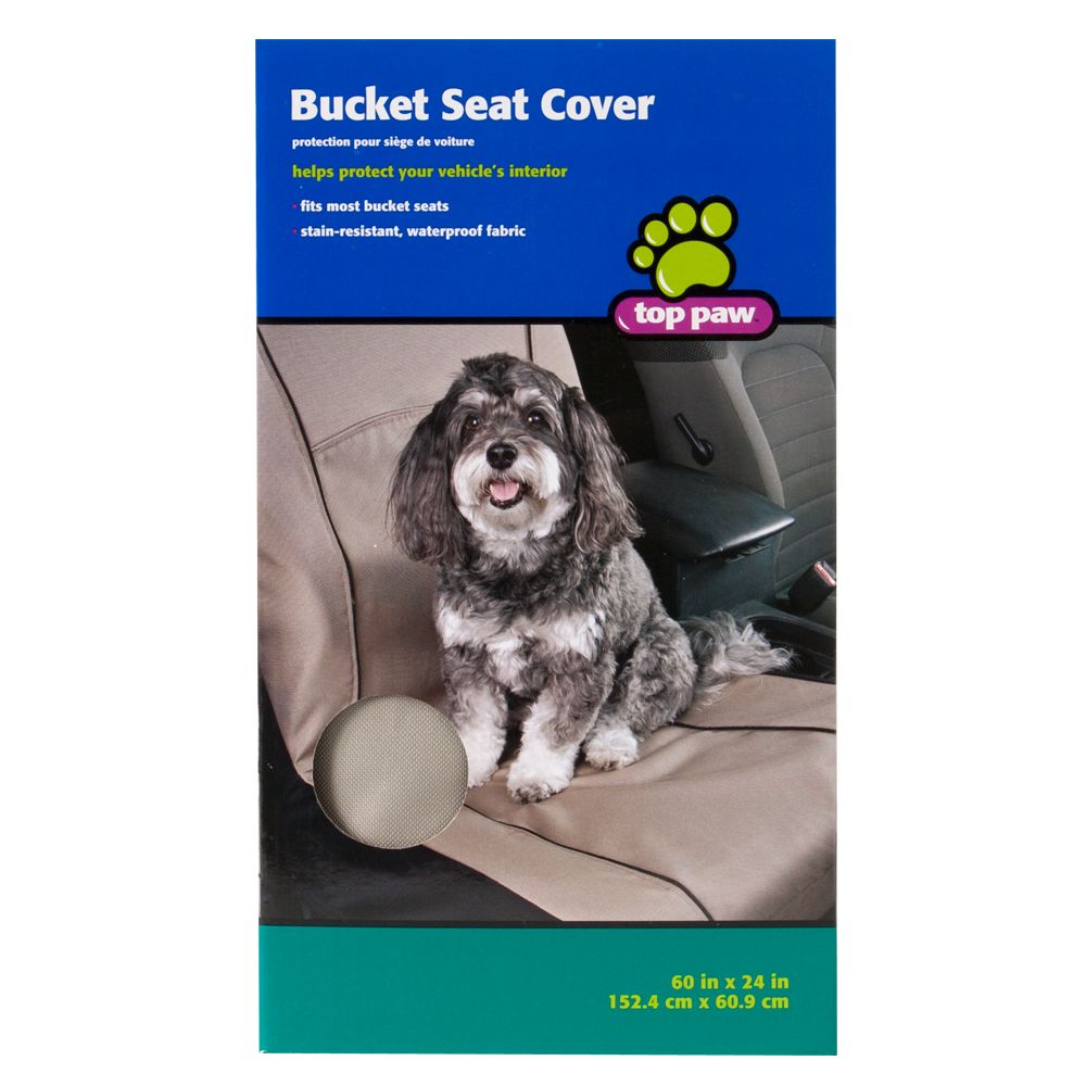 Top Paw&reg; Bucket Seat Cover Size: 60
