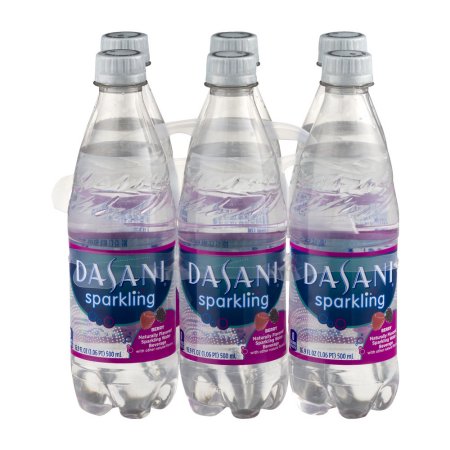 Dasani Sparkling Berry Sparkling Water Beverage - 6 Pk, 16.9 Fl Oz