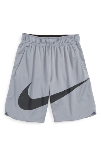 Boy's Nike Dry Training Shorts, Size M (10-12) - Grey