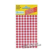 Avery-Zweckform 3010 Markierungspunkte Etiketten Ã 8 Mm Rot 416 St. Permanent Papier