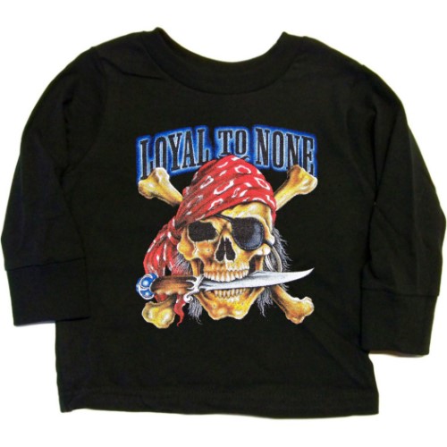 Toddler Long-Sleeve T-Shirt: LOYAL to NONE
