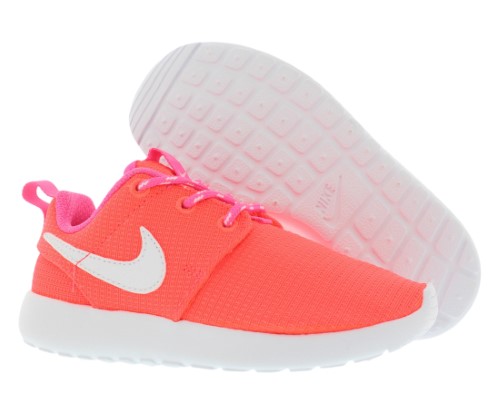 Toddler Girl's Nike 'roshe Run' Sneaker, Size 10 M - Orange