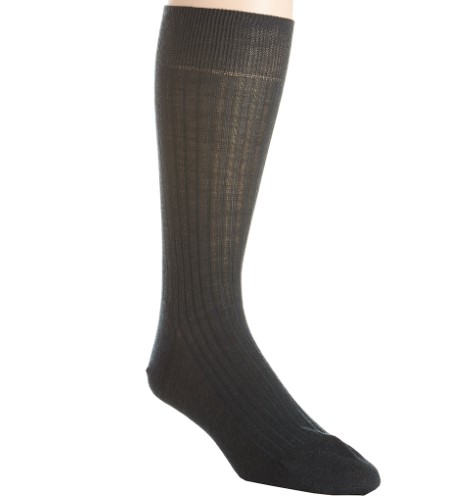Pantherella 5796 Merino Wool Dress Socks - 5x3 Rib (racing Green M)