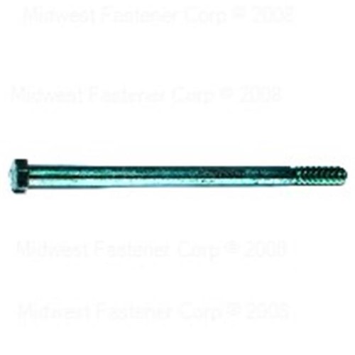 Midwest Fastener 6229 0.43-14 X 8 Grade 5 Coarse Hex Cap Screws - 28 Piece