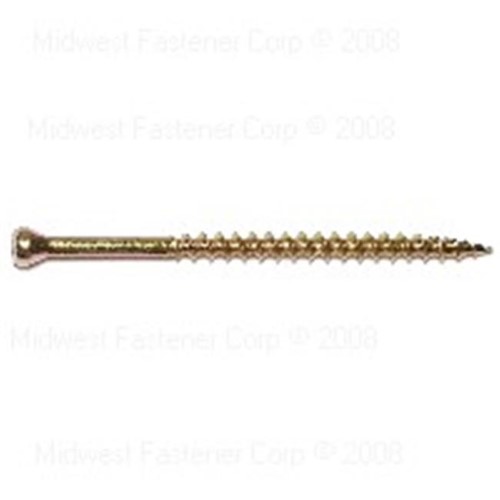 Midwest Fastener 9335 No.5, 8 X 3 Star Drive Trim Screws - 455 Piece