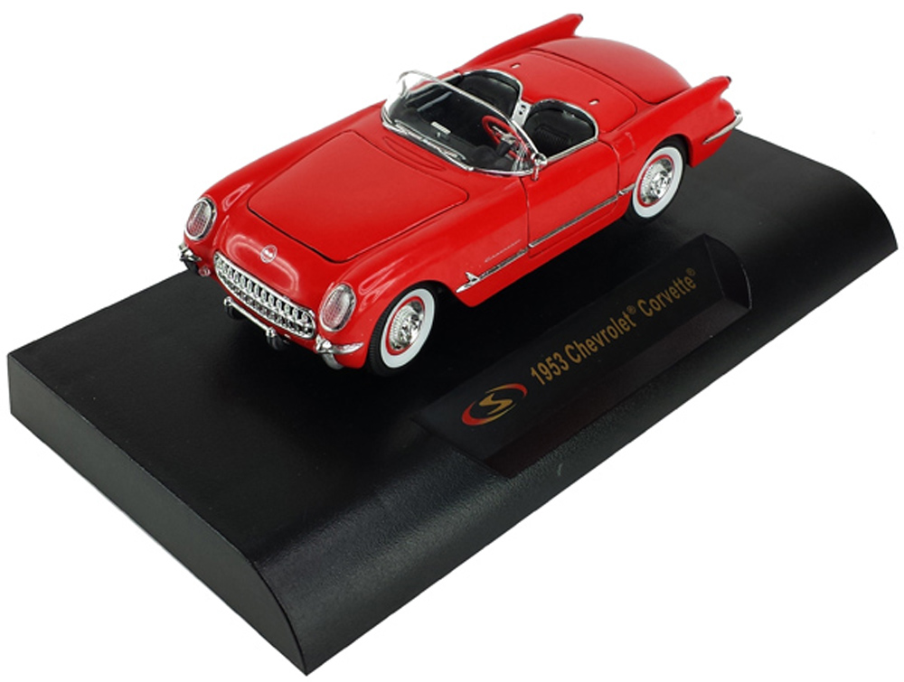 1953 Chevy Corvette Convertible, Red - Signature Models 32429 - 1/32 Scale Diecast Model Toy Car