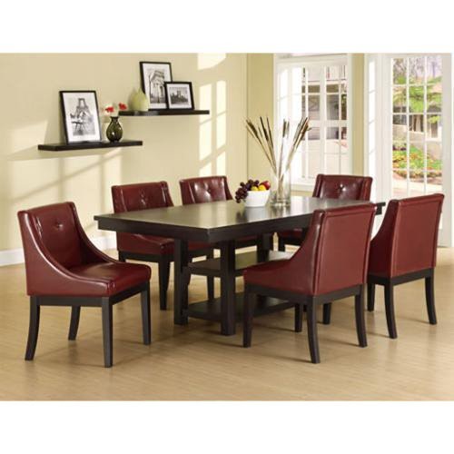 Dining Table Only - 42X 72 / Espresso Veneer Top - Monarch Specialty I-1744