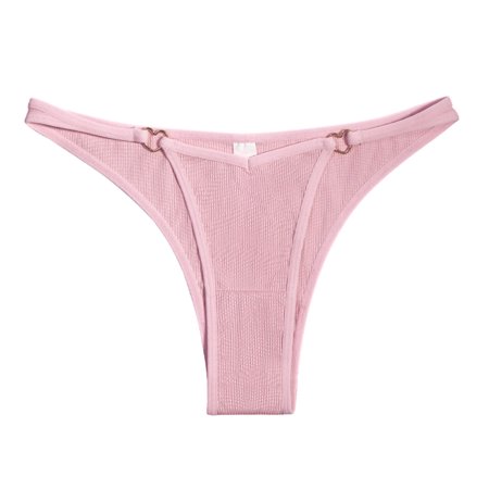 Dmqupv Barely There Bras for Women 4742 Lace Underwear for Womens Cotton Bikini Panties Soft Mesh Thong Panties Underpants Pink Large