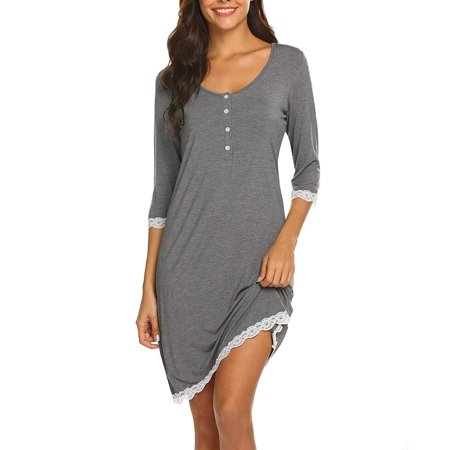 Usupdd Pregnant Women Clothes Half Sleeve Maternity Breastfeeding Casual Lace Dress Usupdd WCC220822-4962