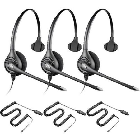 Plantronics SupraPlus HW251N Plus A10-16-3 SupraPlus Headset with RJ-9 Connection