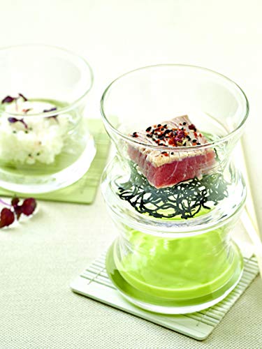 Forrest S/3 (5588-2Sets), Candy Holder, Snack Holder, Appetizer/desert Glasses, 2 Sets, 6 Fl Oz (3 Compartments) thumbnail