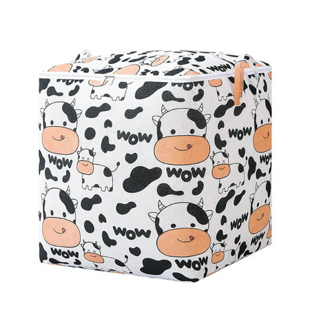 100L Largecapacity Storage Bag with Handle Largecapacity Storage Bag Foldable Storage Bucket for Quilt Blanket and Pillow 08HWC15A#5499 2022 the Hot 1