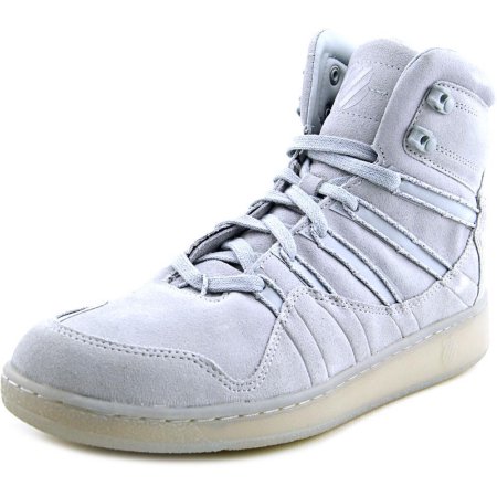 K-swiss Volley Mid Sde Reflective Men Round Toe Suede Sneakers