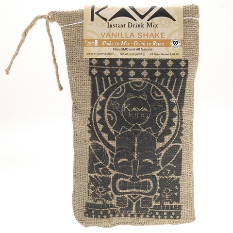 Kava King KK-4000 Instant Drink Mix Vanilla Shake, 0.5 Lb.