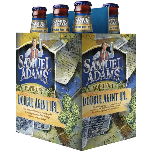 Samuel Adams Hopology Double Agent IPL Beer, 6 Pack, 12 Fl Oz