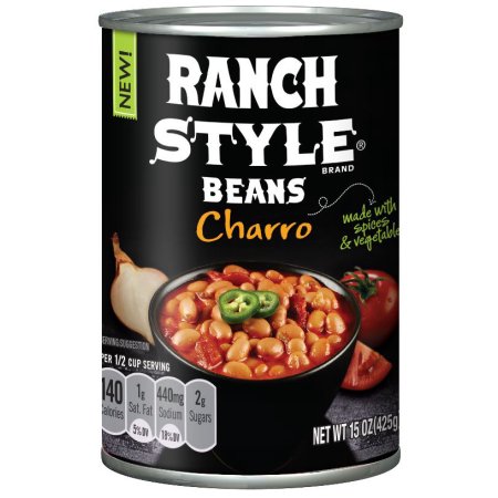 RANCH STYLE Charro Beans, 15 OZ