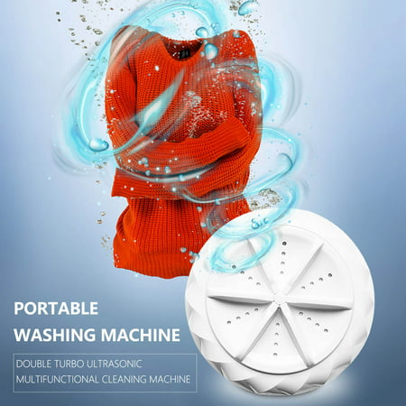 Usupdd Portable Small Washing Machine Travel Clothing Underwear Cleaning Washing Machine Usupdd WLL220812-5954