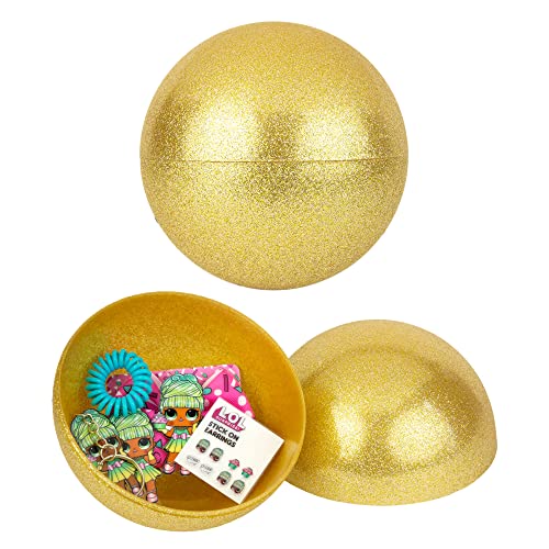 L.O.L. Surprise! Party Favors - Gold & Silver Surprise Ball Party Favor, a Glittery Surprise Ball Featuring Your Favorite Characters