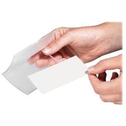 Durable Office 1455-02 Durable Name Badges Label - 3.54 Width X 2.12 Length - 200 / Pack - White