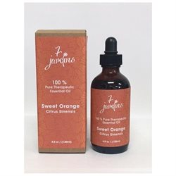 Premium Sweet Orange 100% Pure & Natural Therapeutic Grade Essential Oil. 120 Ml - Anti Depressant, Anti Bacterial, Anti-Inflammatory - Boosts Immunit