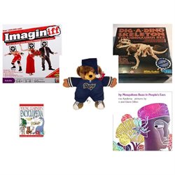 Children's Fun & Educational Gift Bundle - Ages 6-12 Years [5 Piece] No. Dbund-6-12-9253